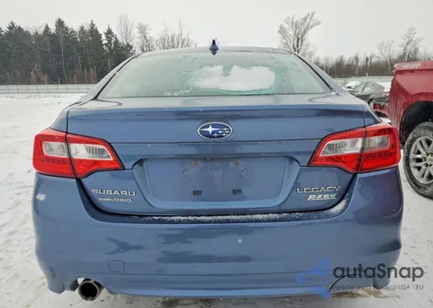 2016 Subaru Legacy 2.5I Premium из США, поврежденный, VIN 4S3BNAD65G3024141